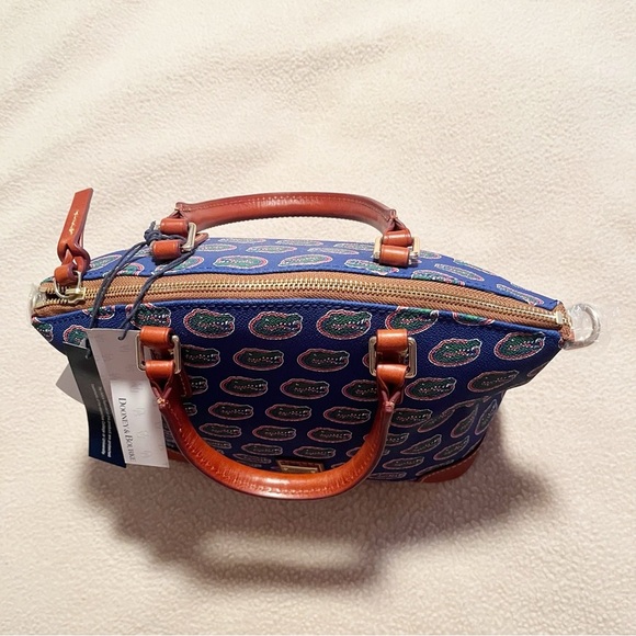 Dooney & Bourke Womens Florida Gators Coated Canvas Convertible Handbag Purse - Picture 5 of 16